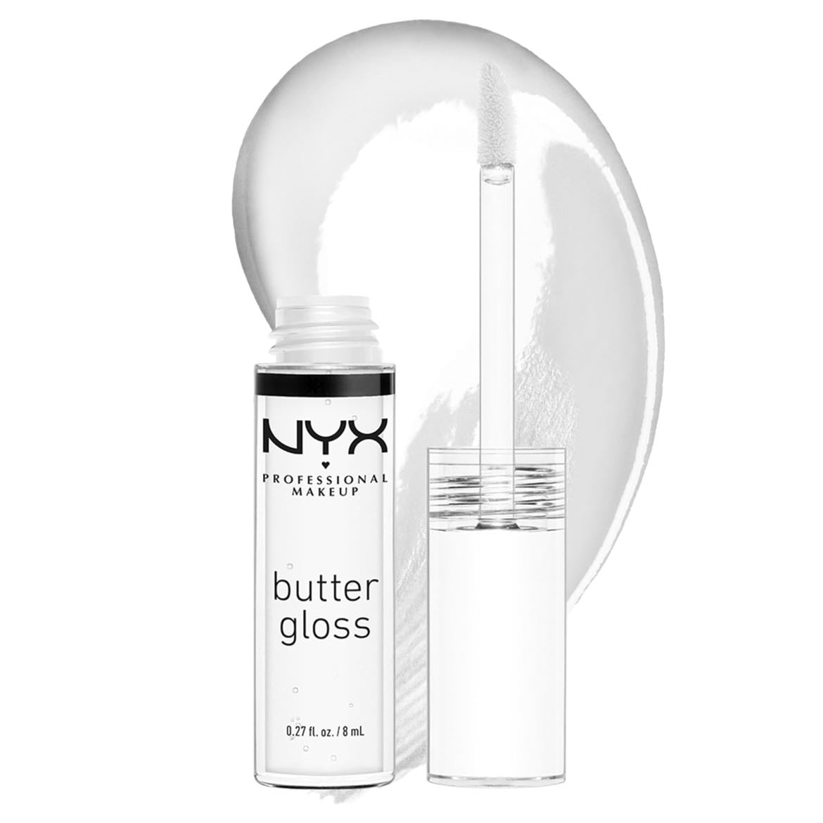 NYX butter gloss - shade sugar glass