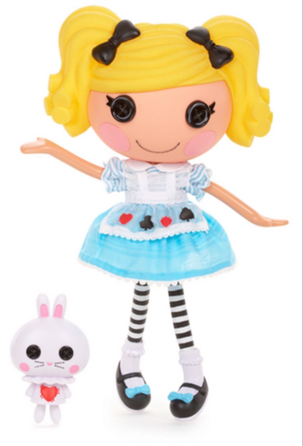 Alice in Lalaloopsyland - A curious daydreamer
Pet: White Rabbit