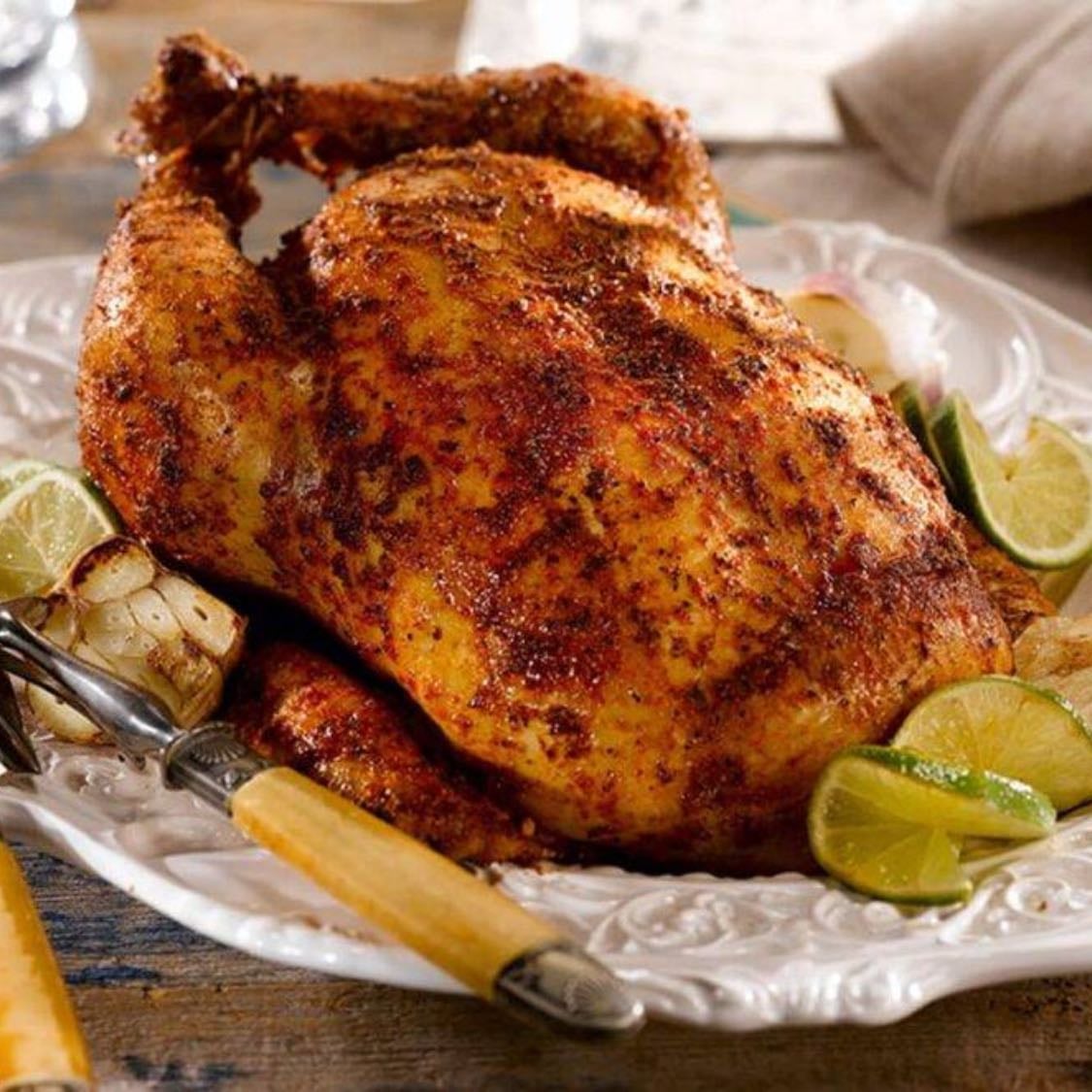 Pollo al horno con patatas