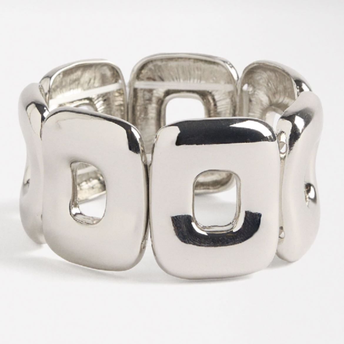 Silver Elastic Bracelet - Parfois- 20$