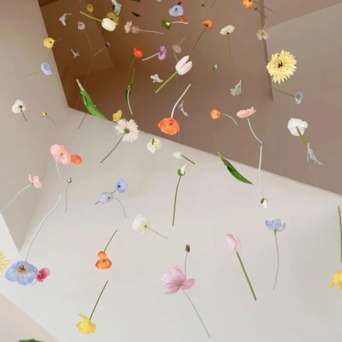 Hanging Flower Garland - Etsy