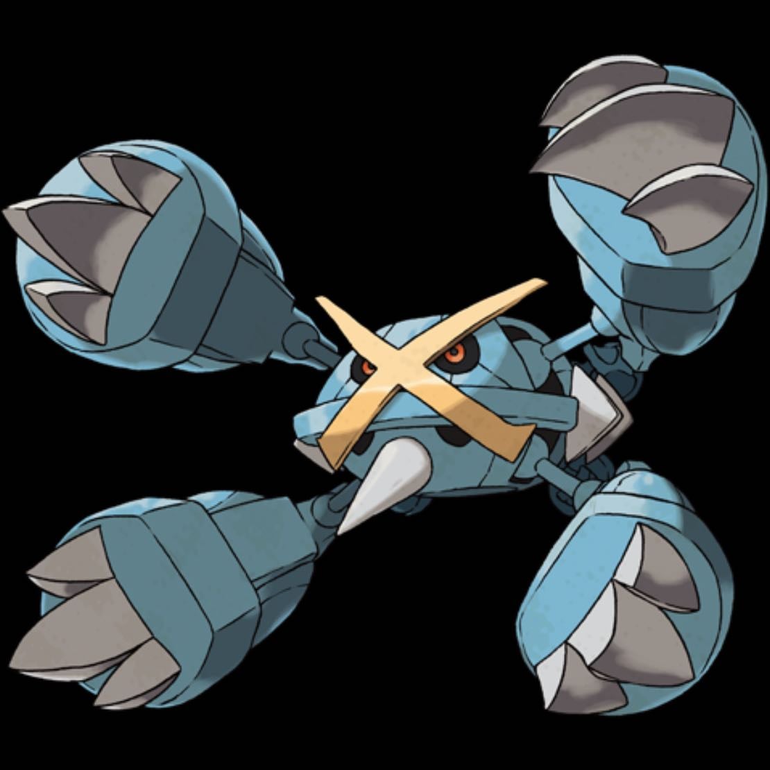 Mega Metagross - Steel / Psychic