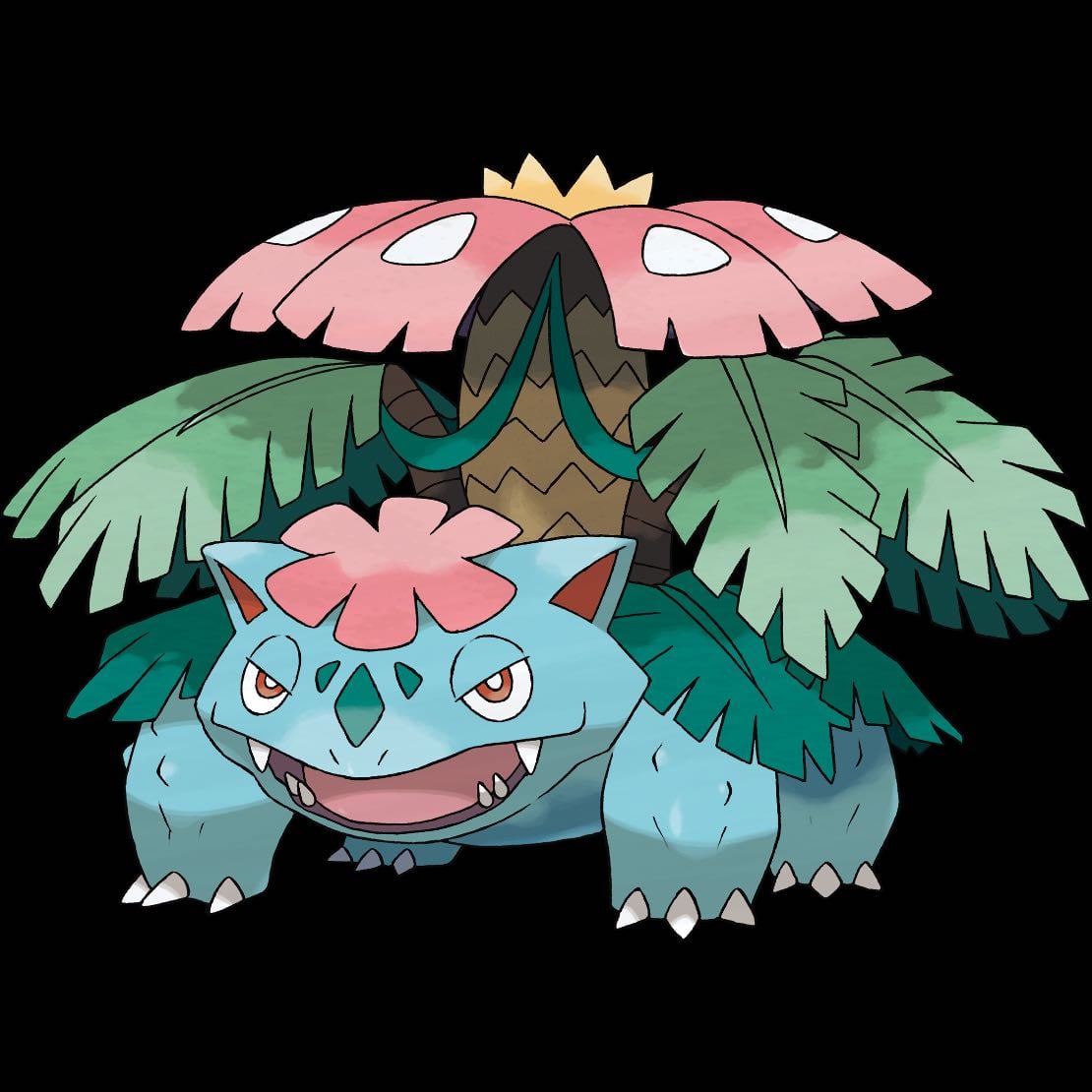 Mega Venasaur - Grass / Poison