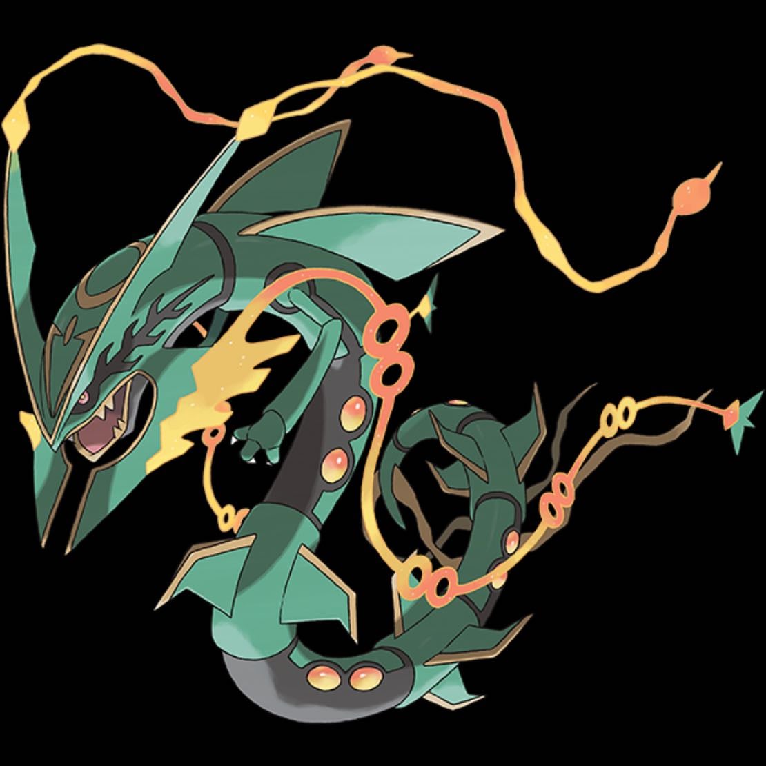 Mega Rayquaza - Dragon / Flying
