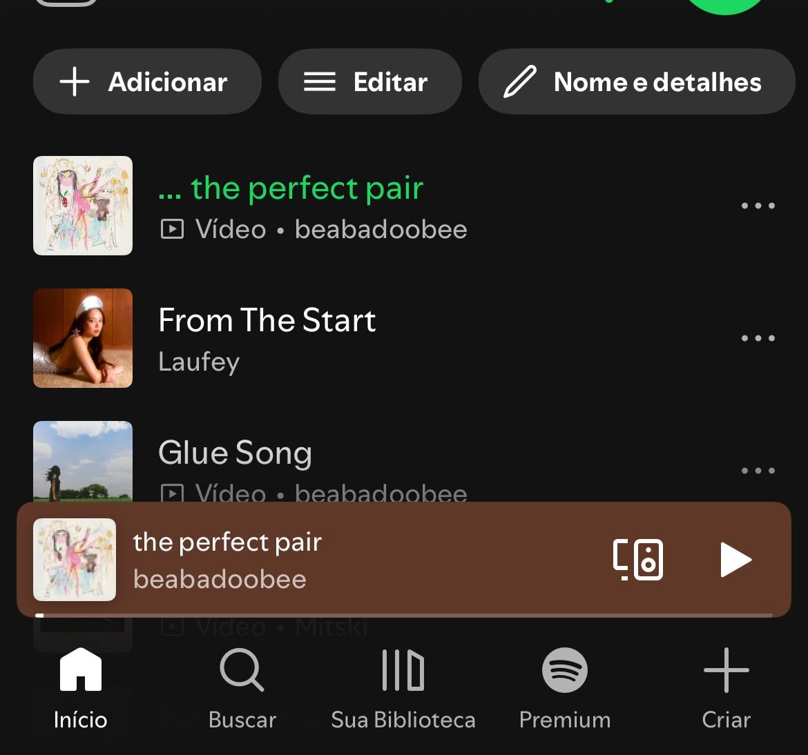 Musicas fav💞