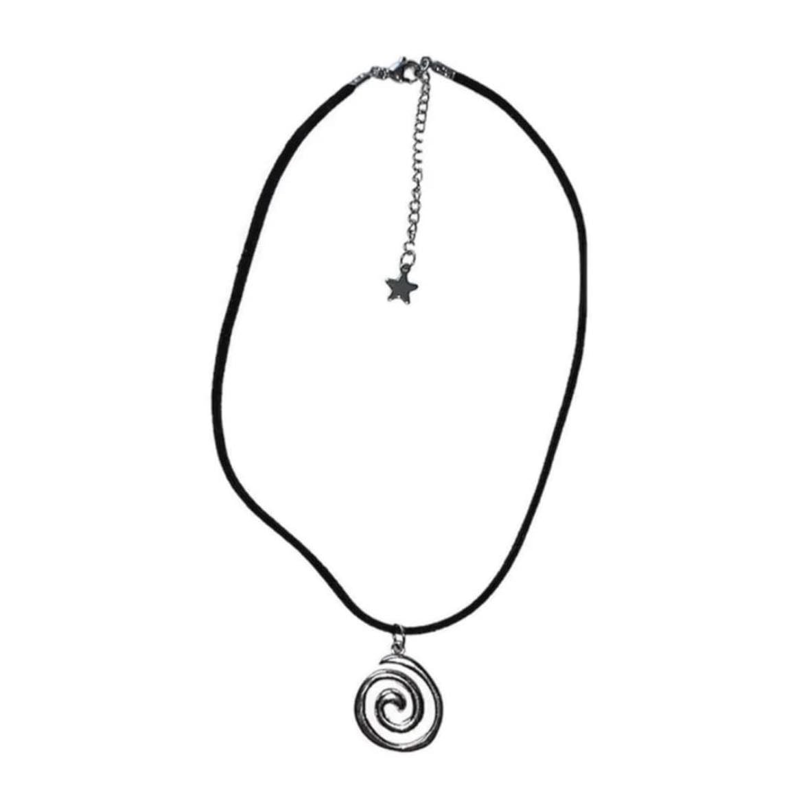 spiral necklace