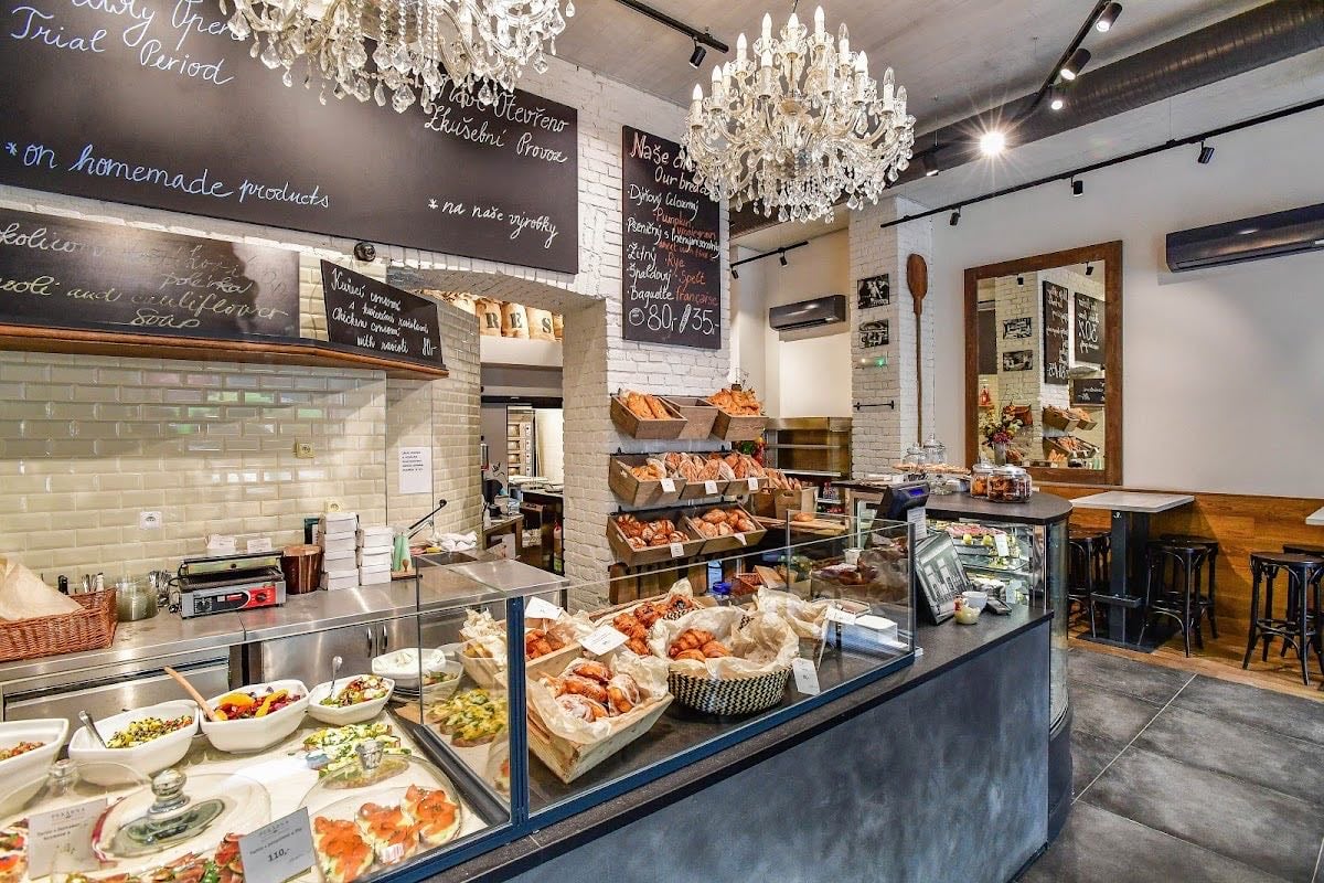 Nostress Bakery Vězeňská - nice brunch and coffee place old town prague. nice ambiance