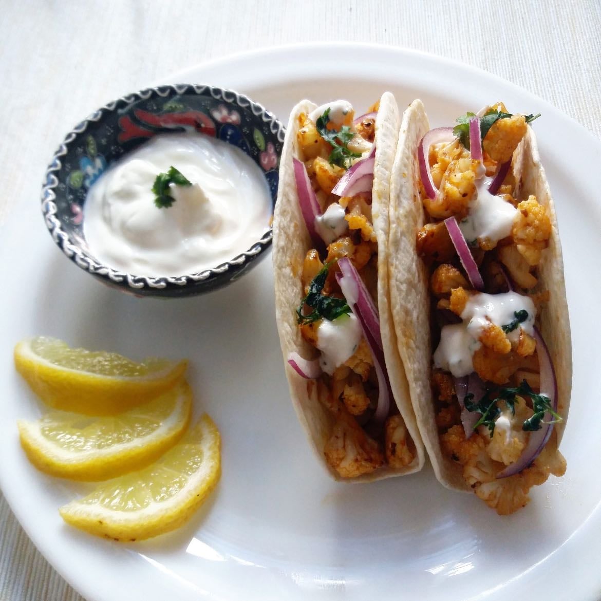 Tacos coliflor