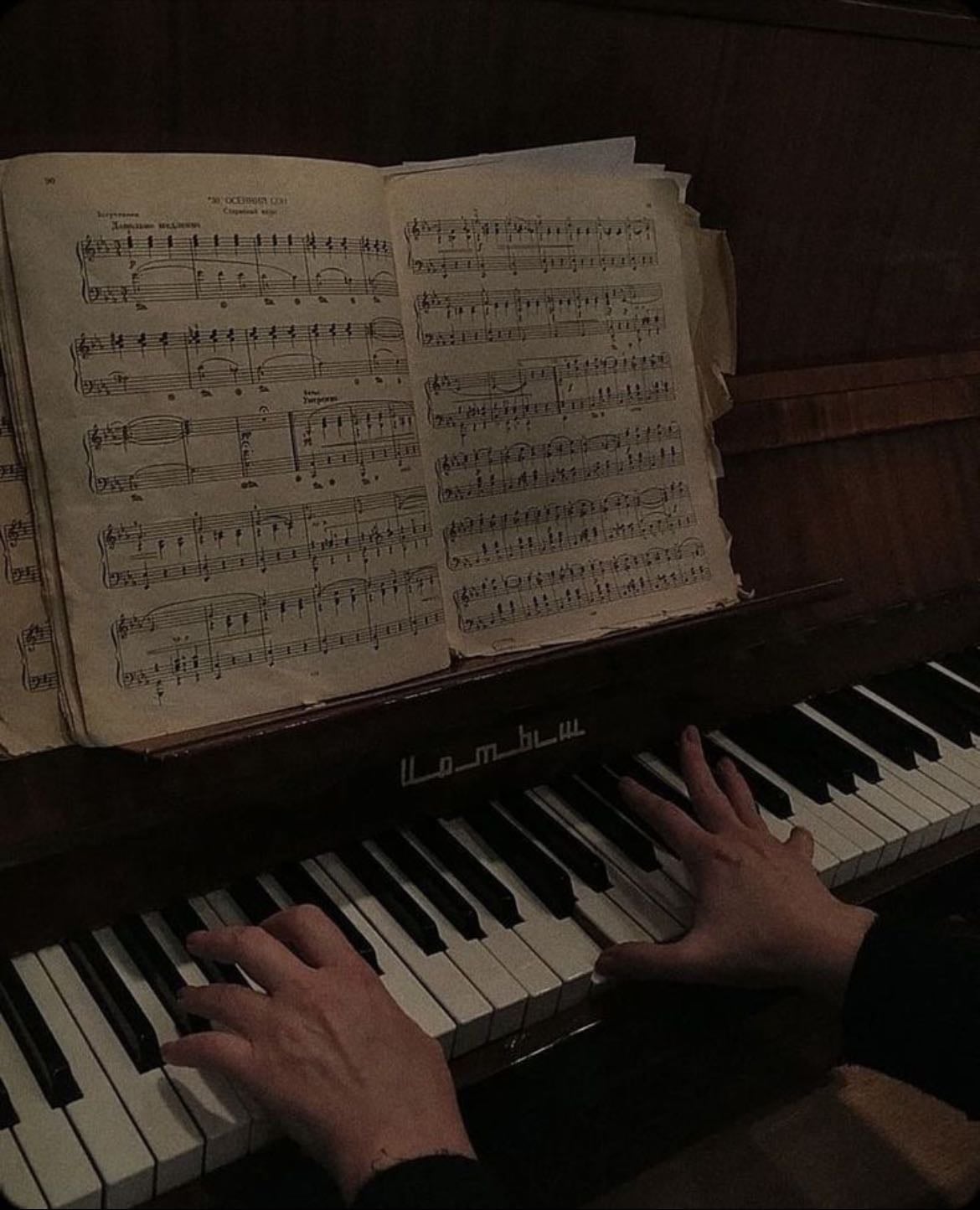 She likes to relax by playing piano