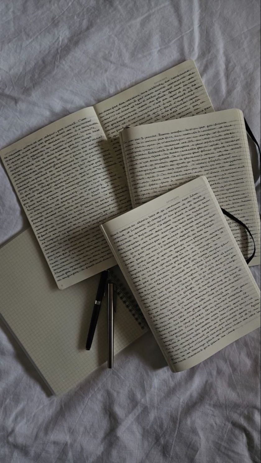 She journals every thought she has