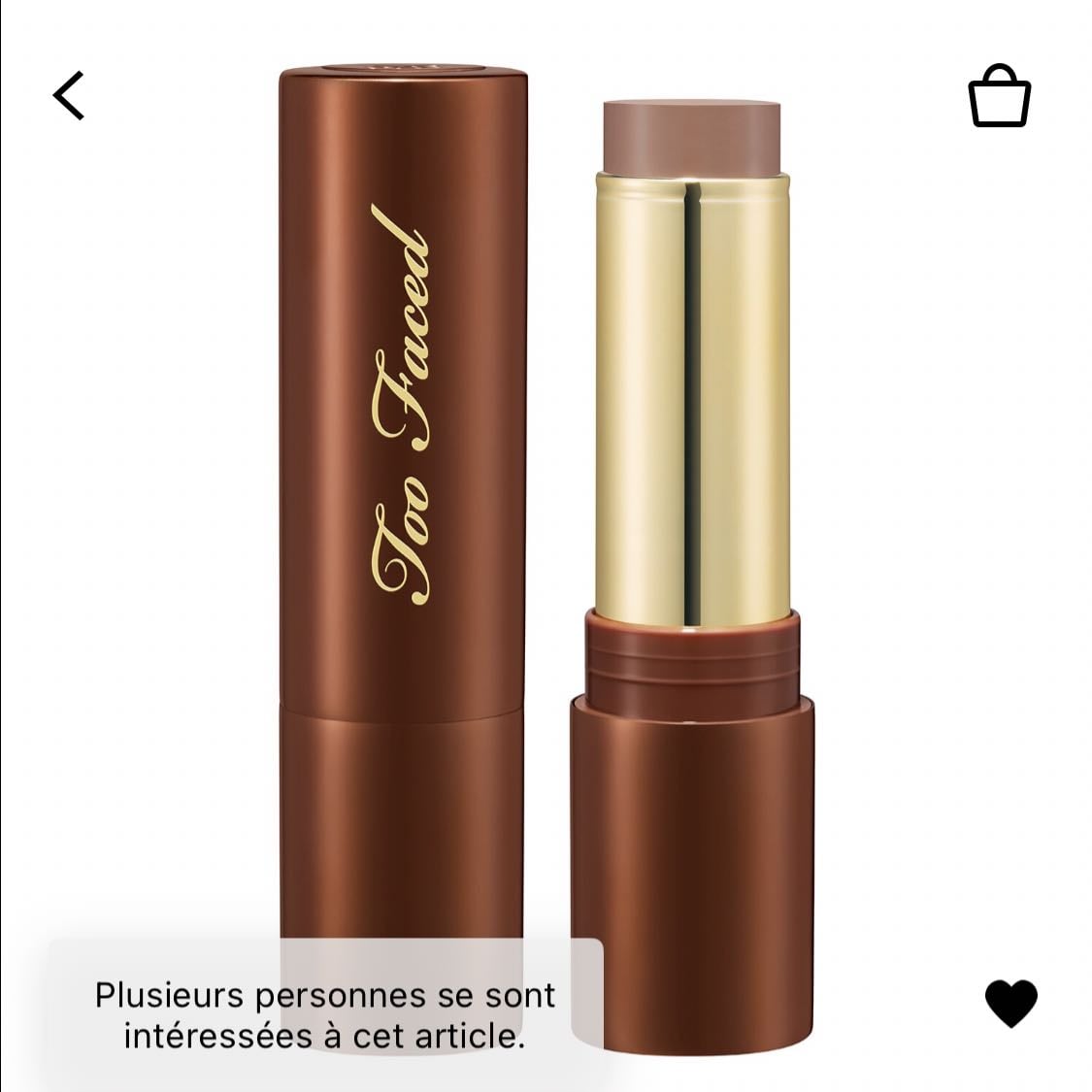 Bronzer too faced
