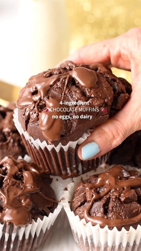Muffins de chocolate