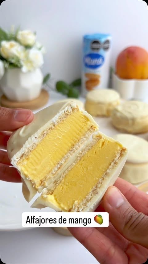Alfajores de mango