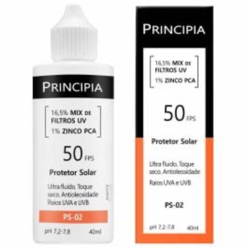 Protetor solar facial Principia - R$40,00