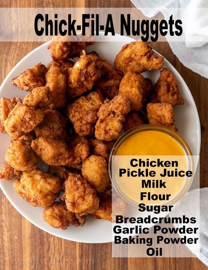 Chick Fil A Nuggets - I Wash You Dry