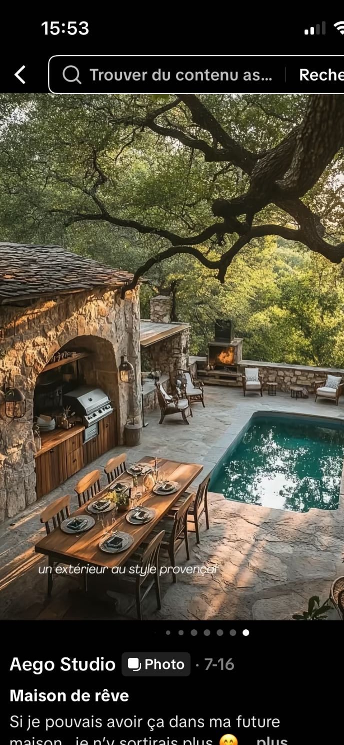 Extérieur provençal