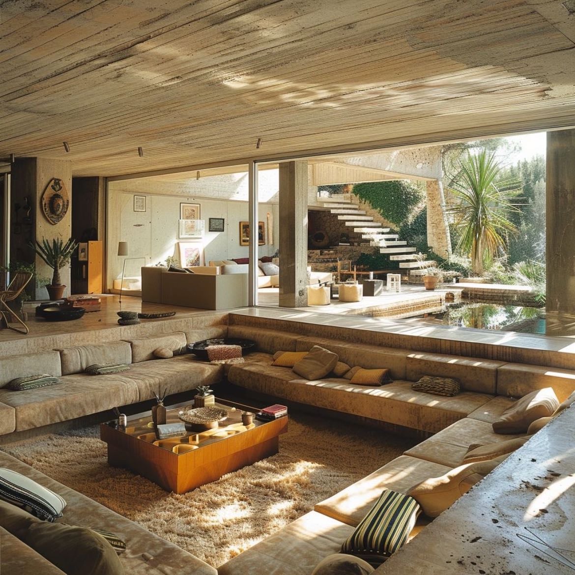 Conversation pit