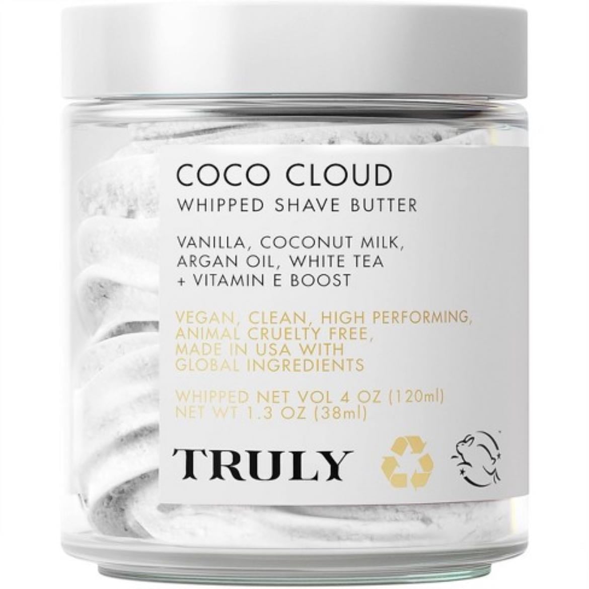 Truly shave butter