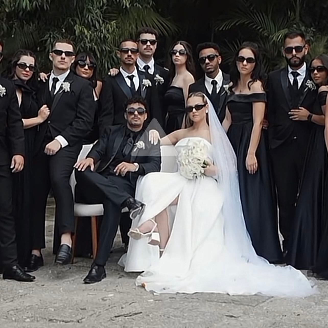 faire photo avec témoins et amis style gang