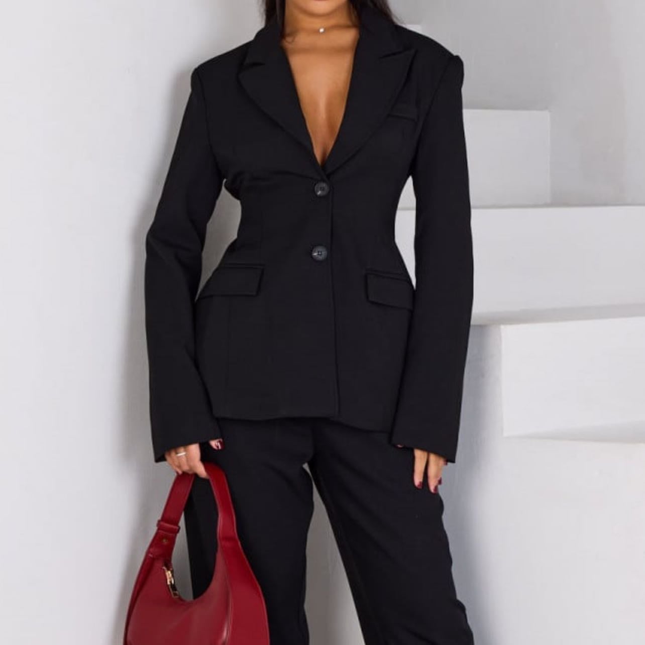 blazer ceintré