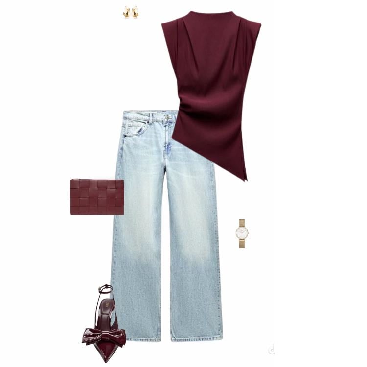 Versátil - este outfit con una coleta alta queda 10/10