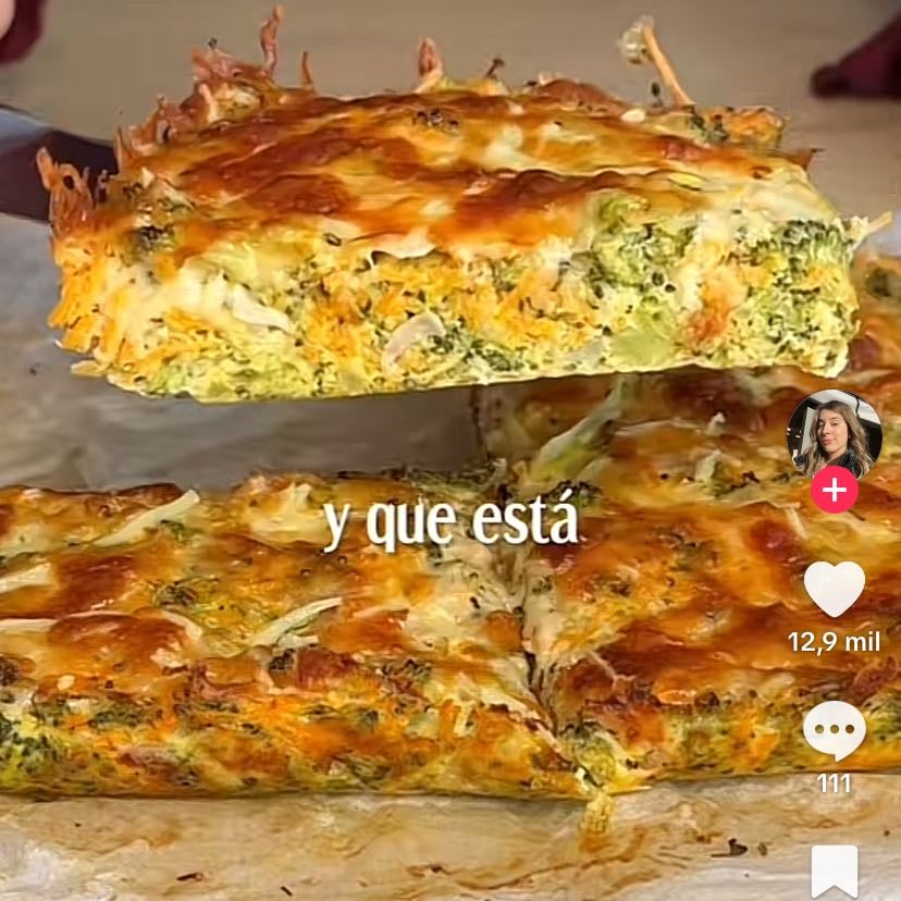 Tarta de brocoli y verduras