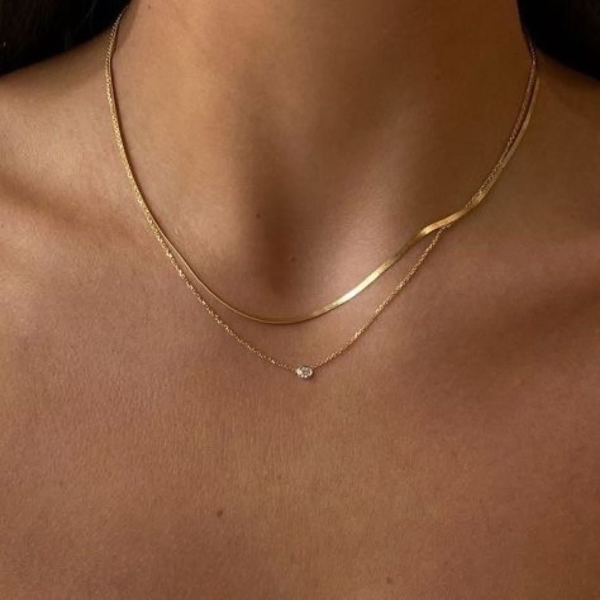 Simple necklaces - They are so cute and go with any outfit, I need more for my stack