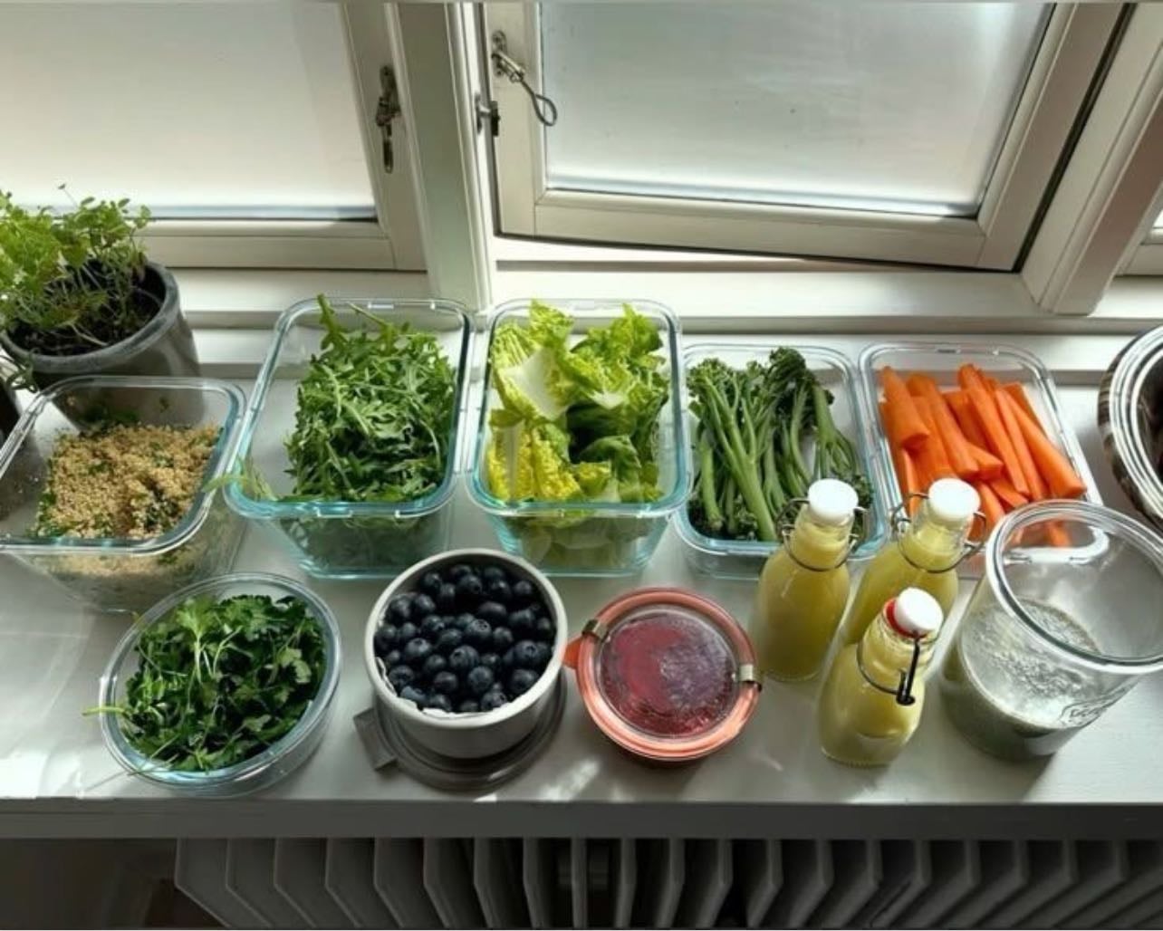 Find Balance! - Eat healthy food 🍱, cook more often , make homemeals , sweet treats rarely , sports , books , journal .