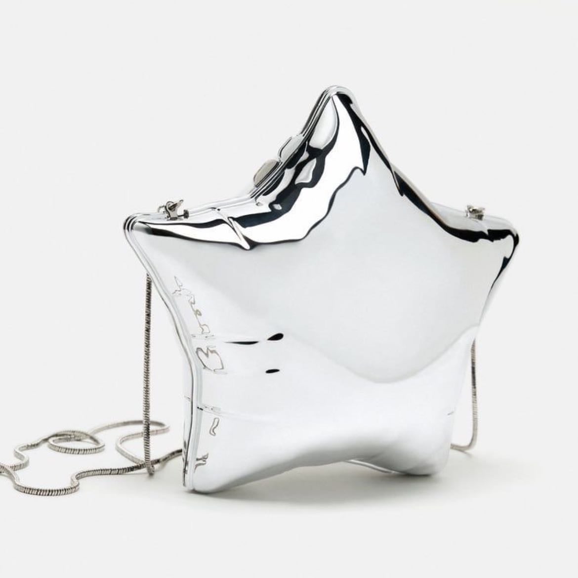 zara star clutch