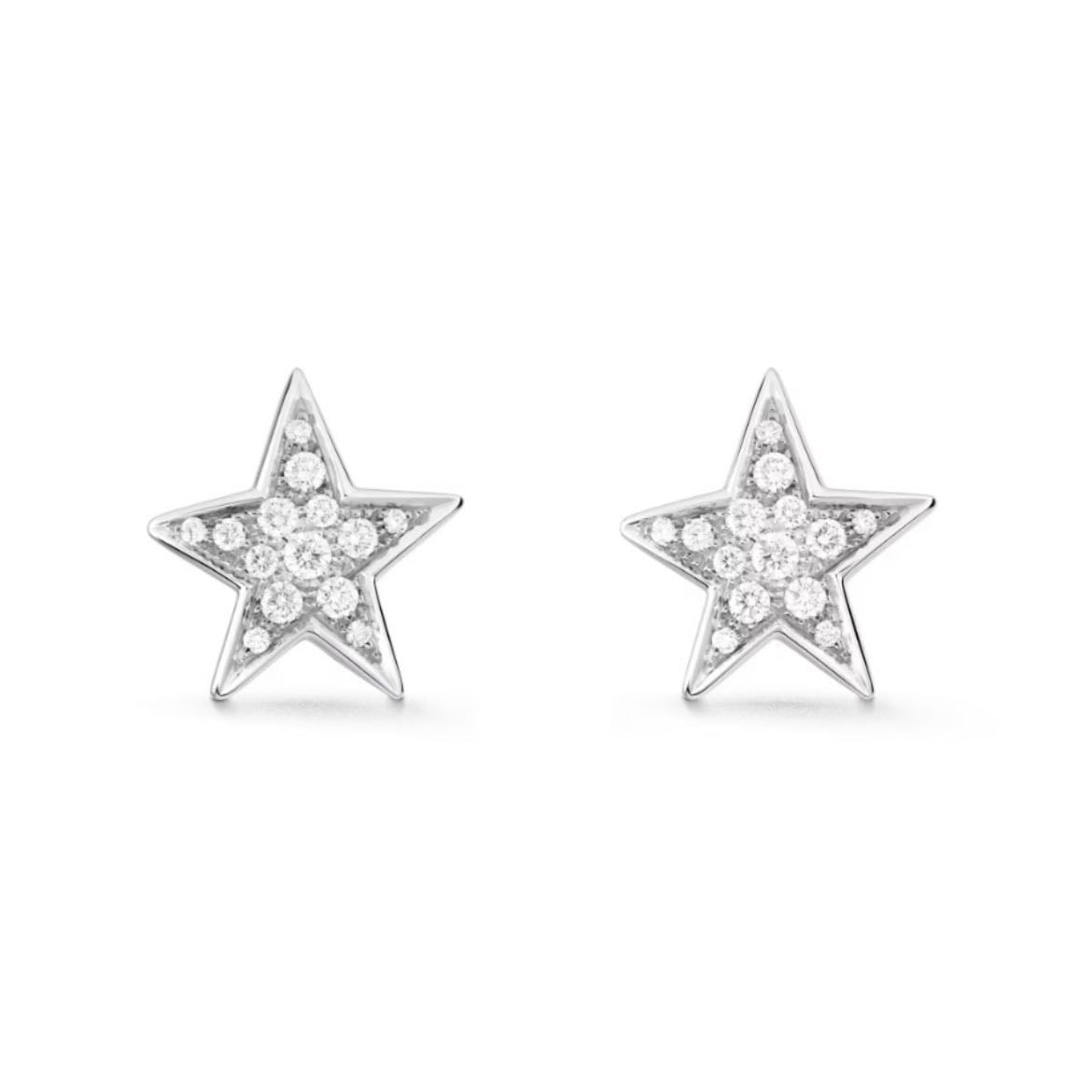 chanel comète géode earrings, medium version