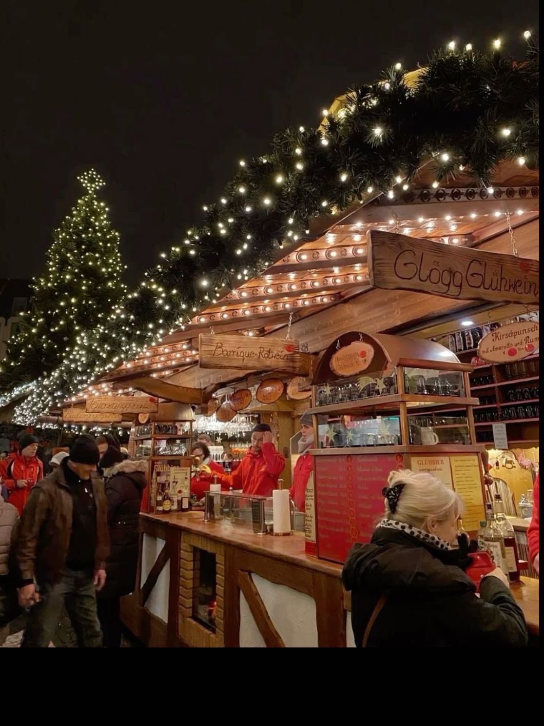 ir al mercadillo navideño