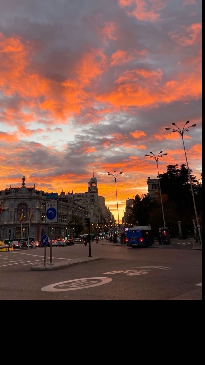 ver el atardecer