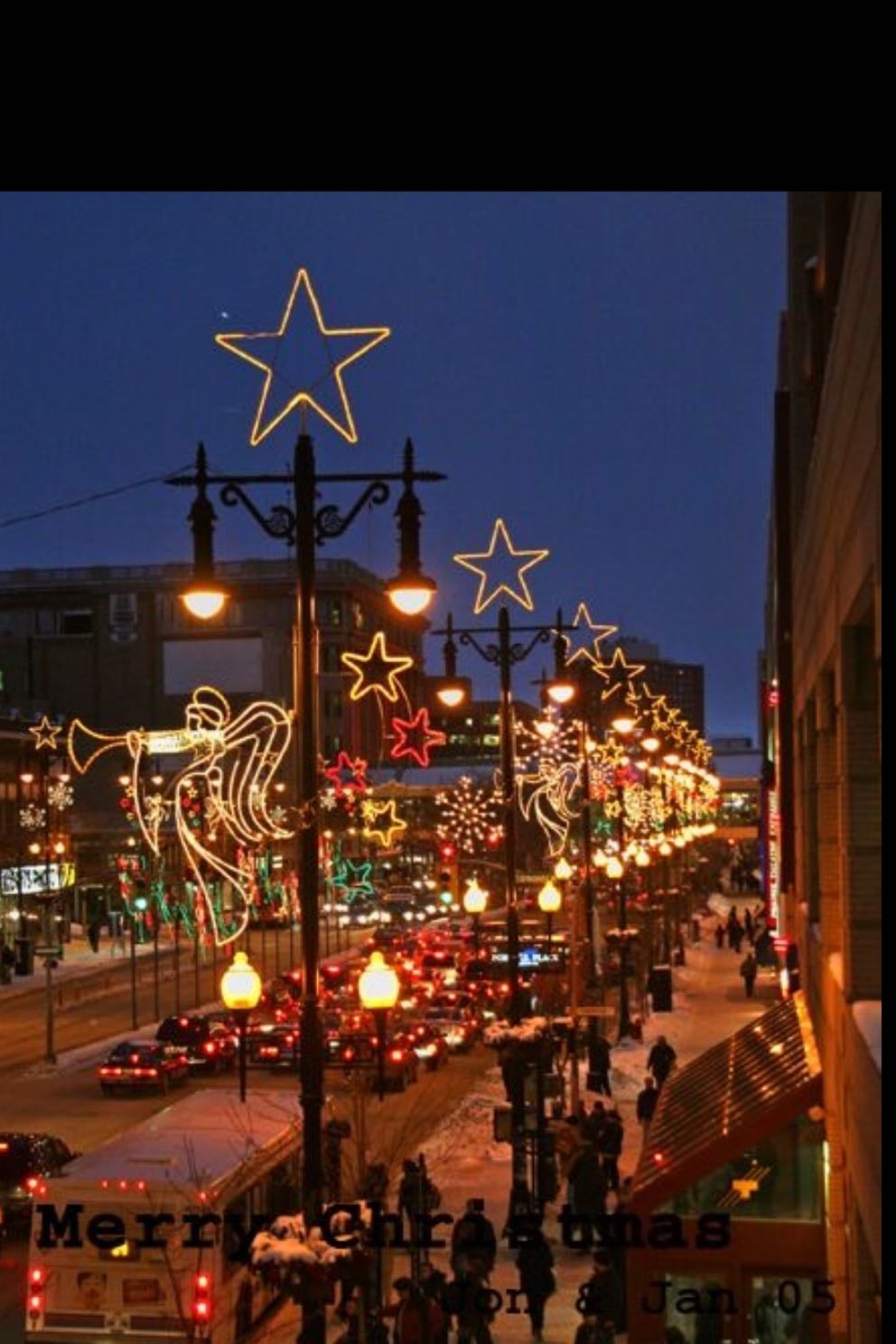 ver las luces navideñas