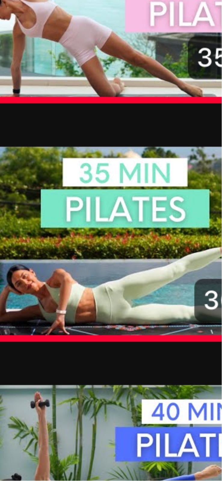35 MIN WITH WEIGHTS - Power pilates, intermediate