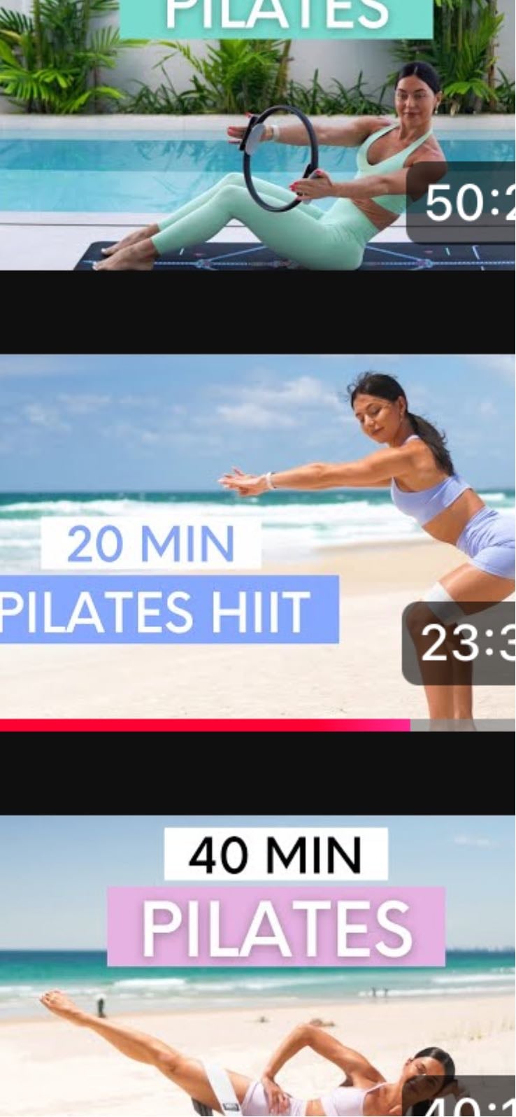 20 MIN WITH MINI BAND - Pilates hiit, low impact