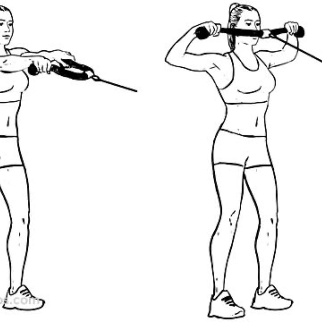Face pull - 3 x 10 Reps