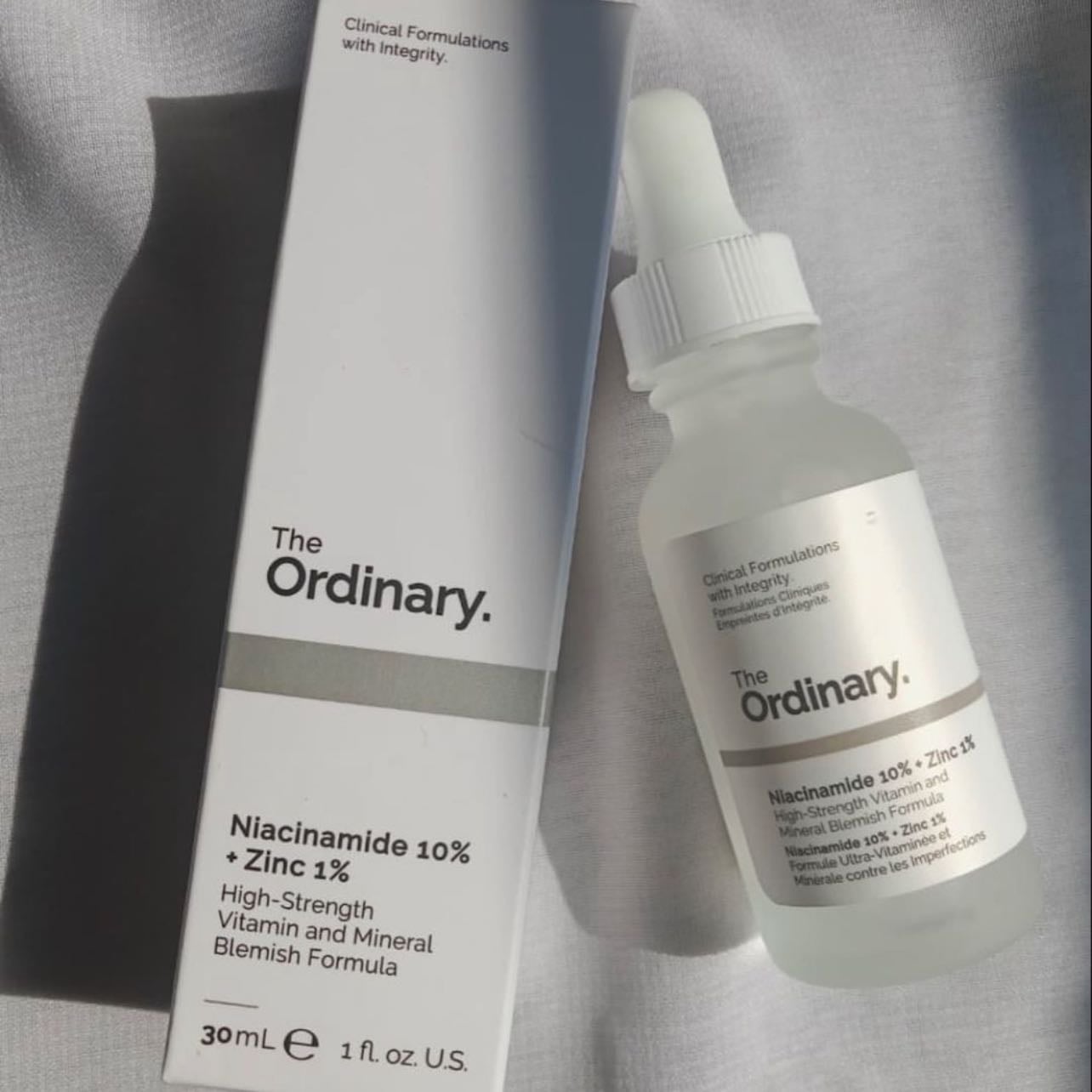 The Ordinary Niacinamide 10% + Zinc 1% - Controla el exceso de sebo en la piel