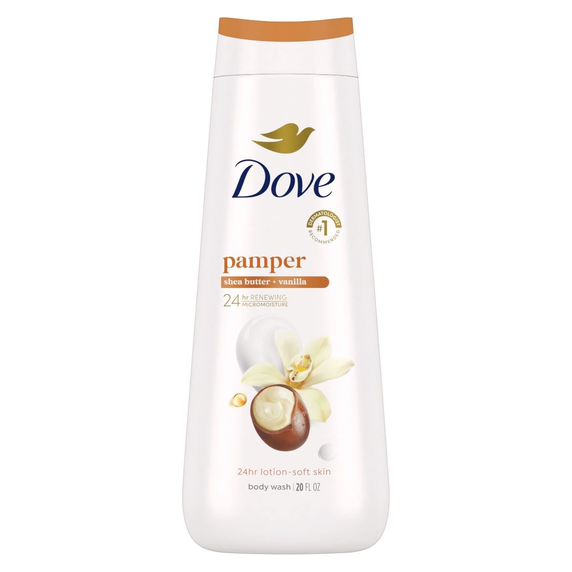 dove shea & vanilla body wash