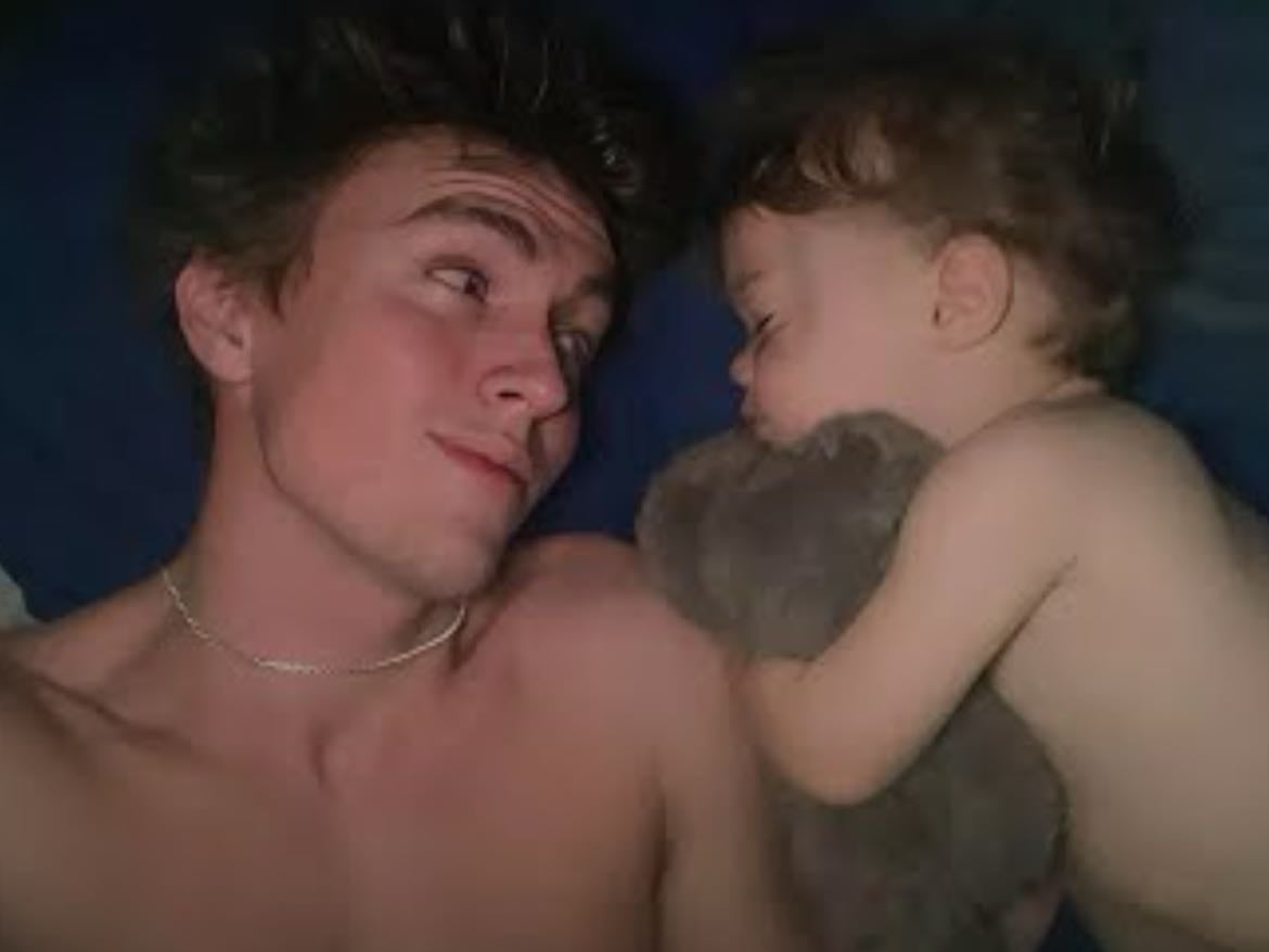 wise bloodline - teen dad and his toddler going on adventures :)