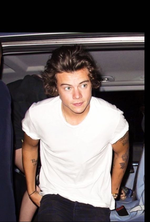 white tee harry - daytona baby 🪄