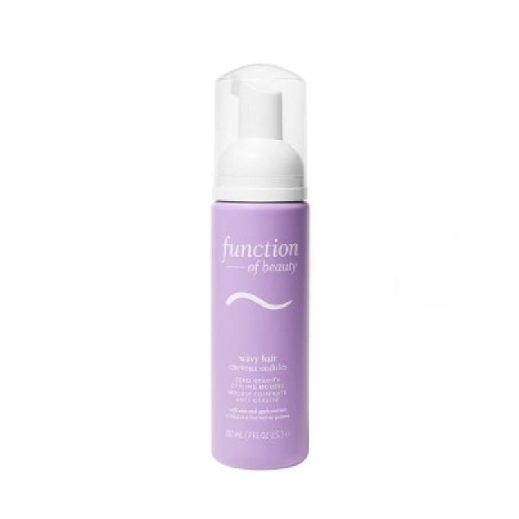HM: function of beauty wavy hair mousse - better for wavy hair than curly hair