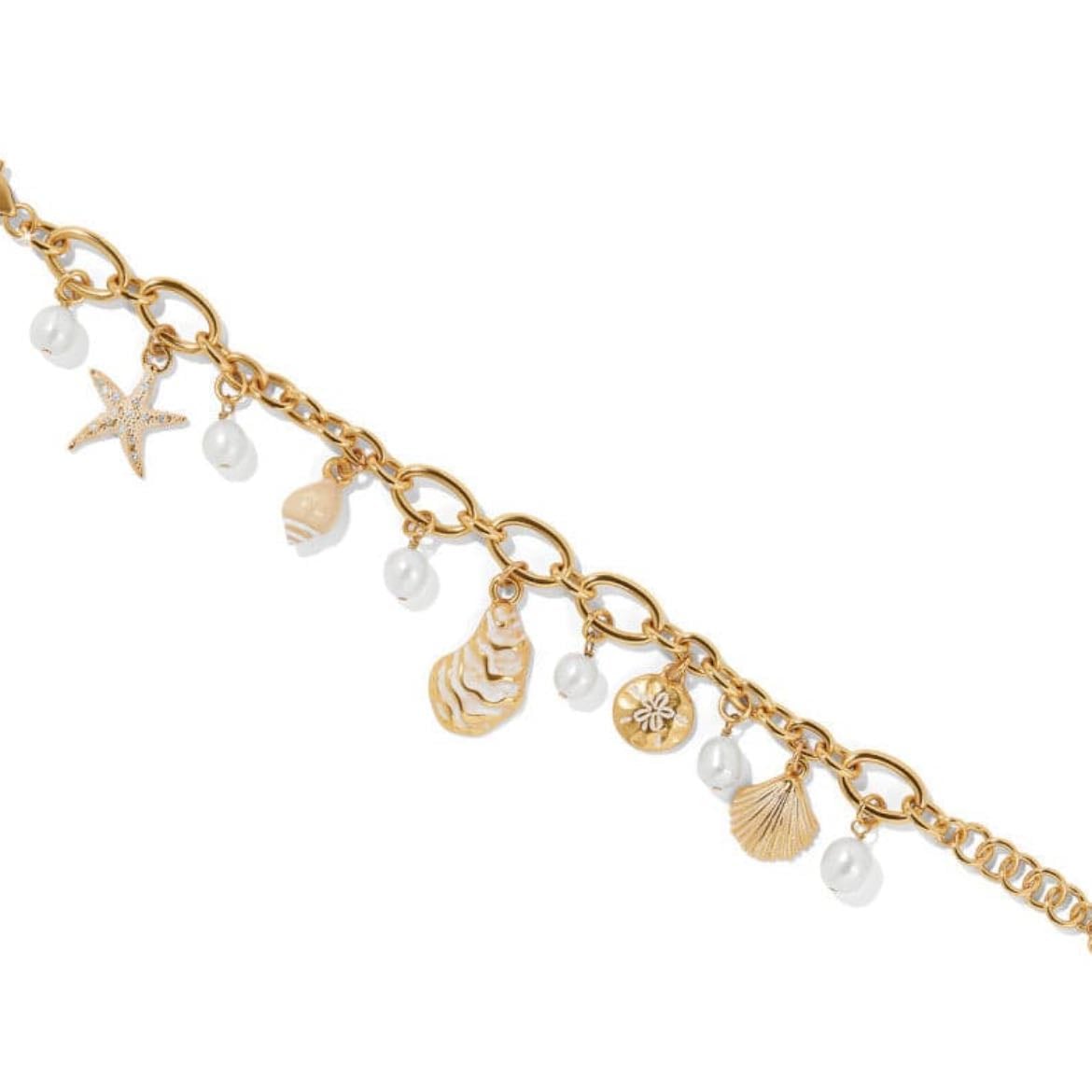 pearl charm bracelet