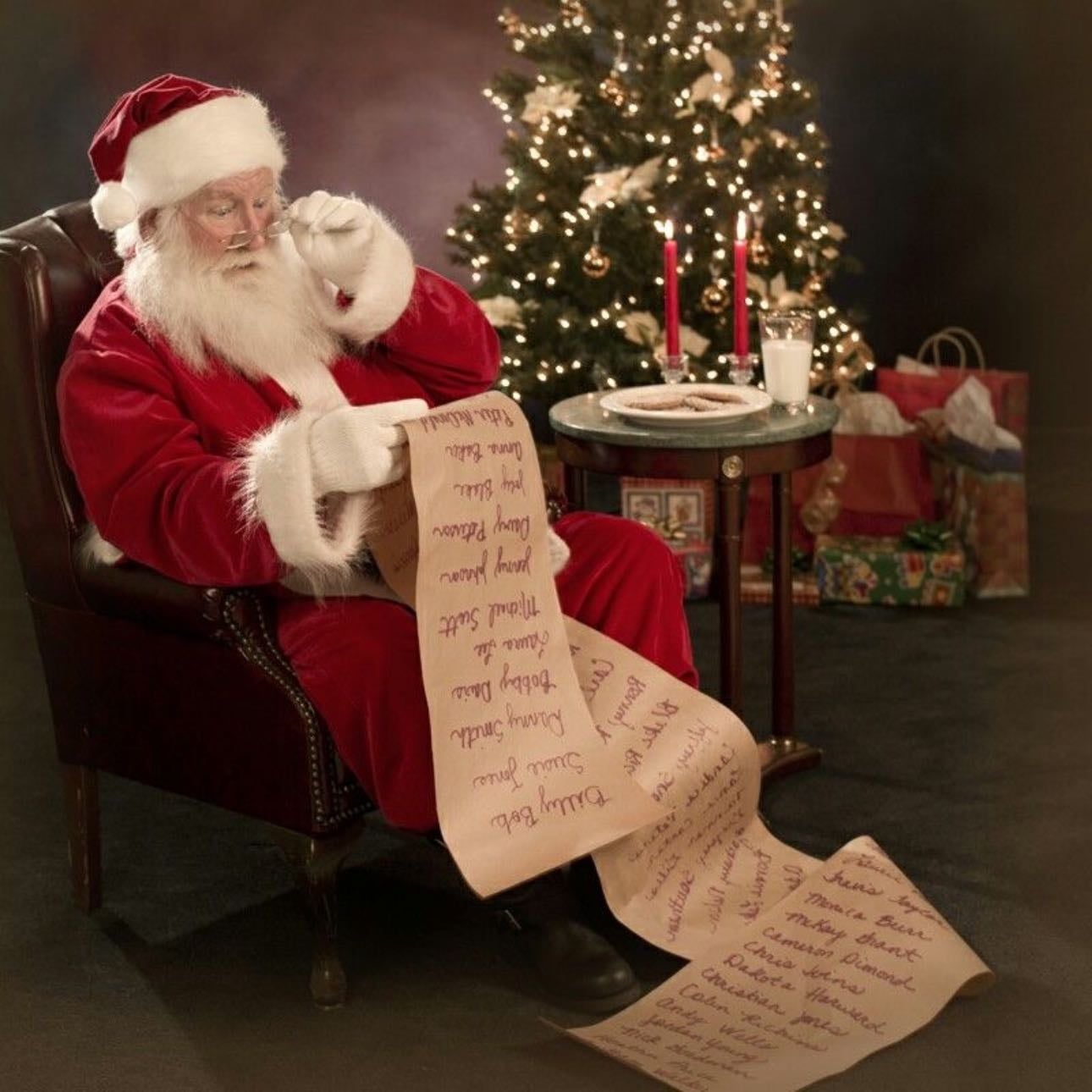 take a picture with santa