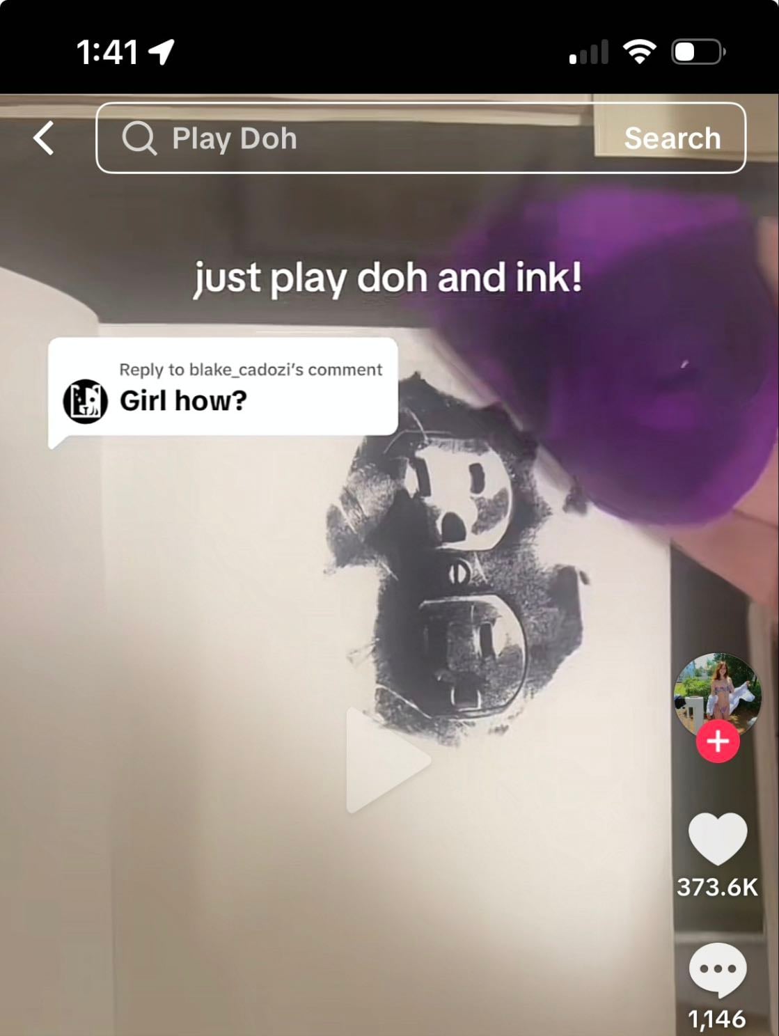 Play-Doh texture collecting