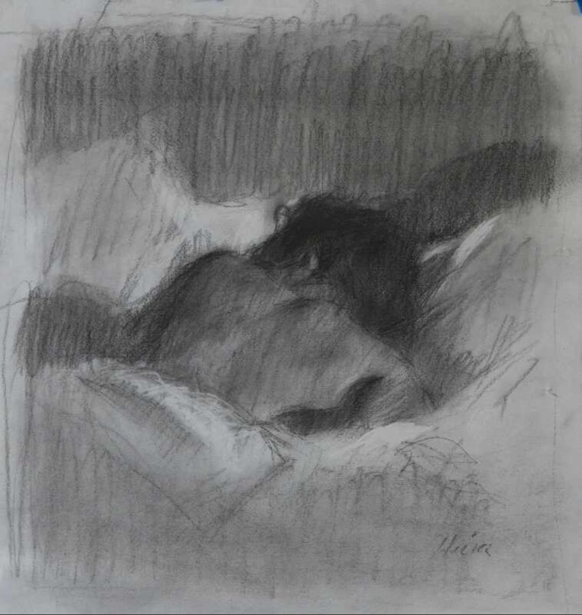 sharon sleeping - ron hicks