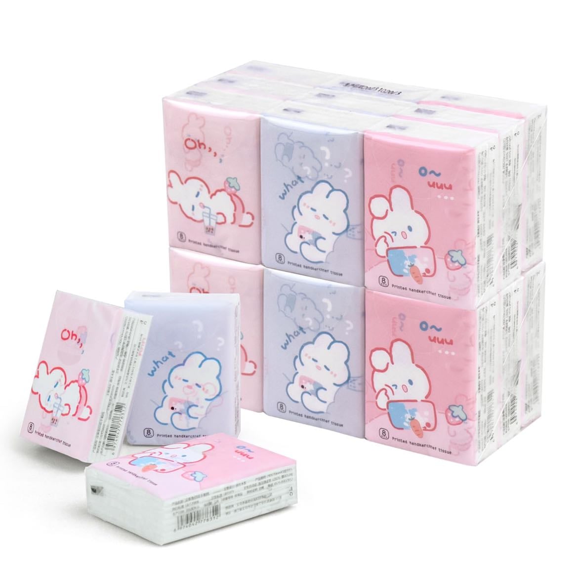 Disposable handkerchiefs