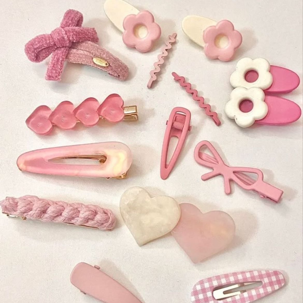 Clips para cabello - I love it