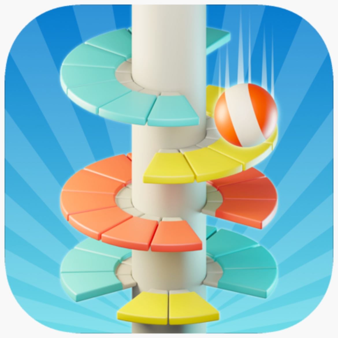 Helix Jump - Reach the bottom of the tower!