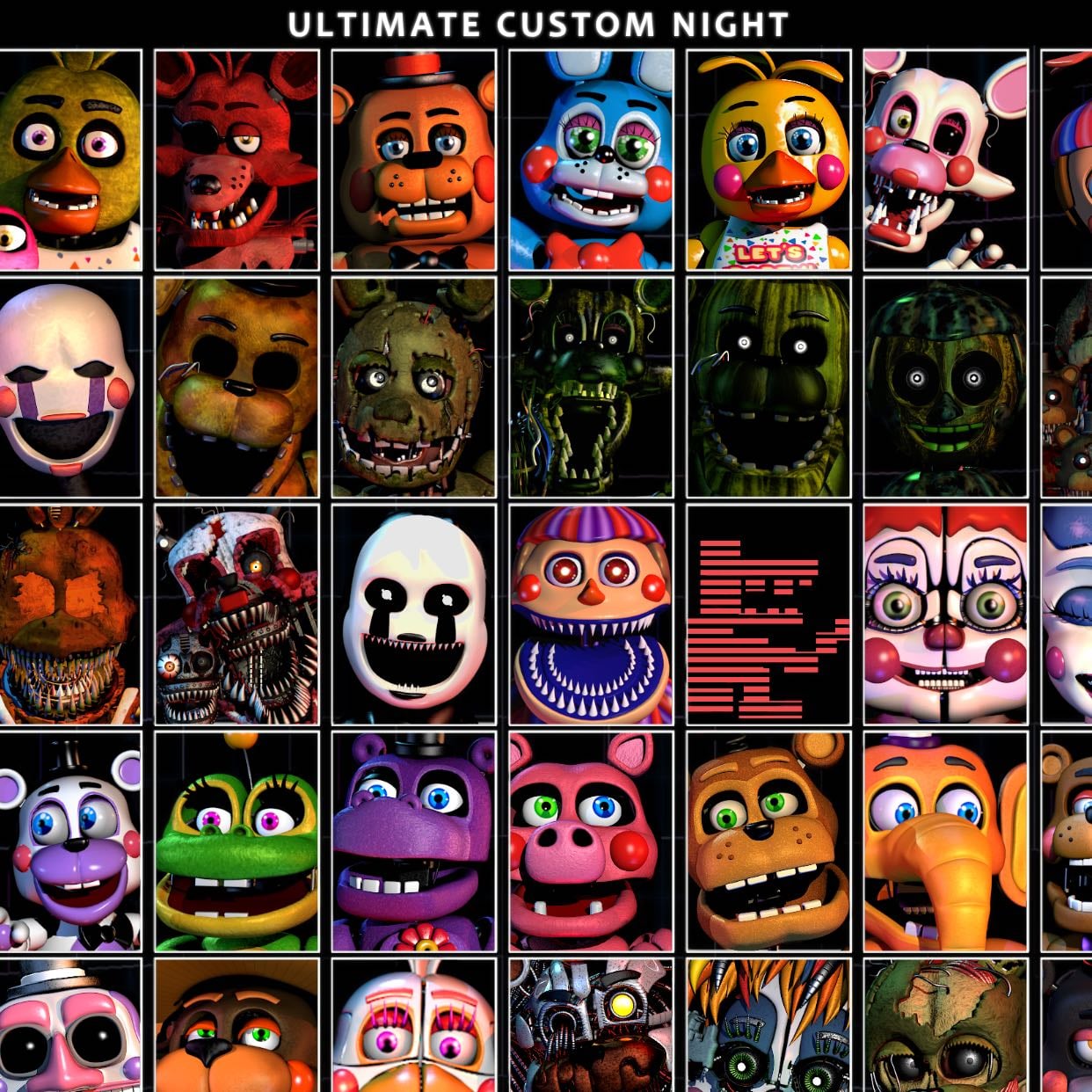 FNAF: Ultimate Custom Night - 2018