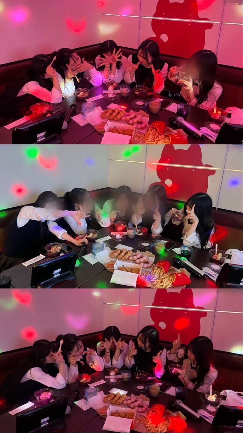 カラオケ🎤✨️✨️ - ミラーボールのあるカラオケに行くと写真映えするし楽しいよ💕💕